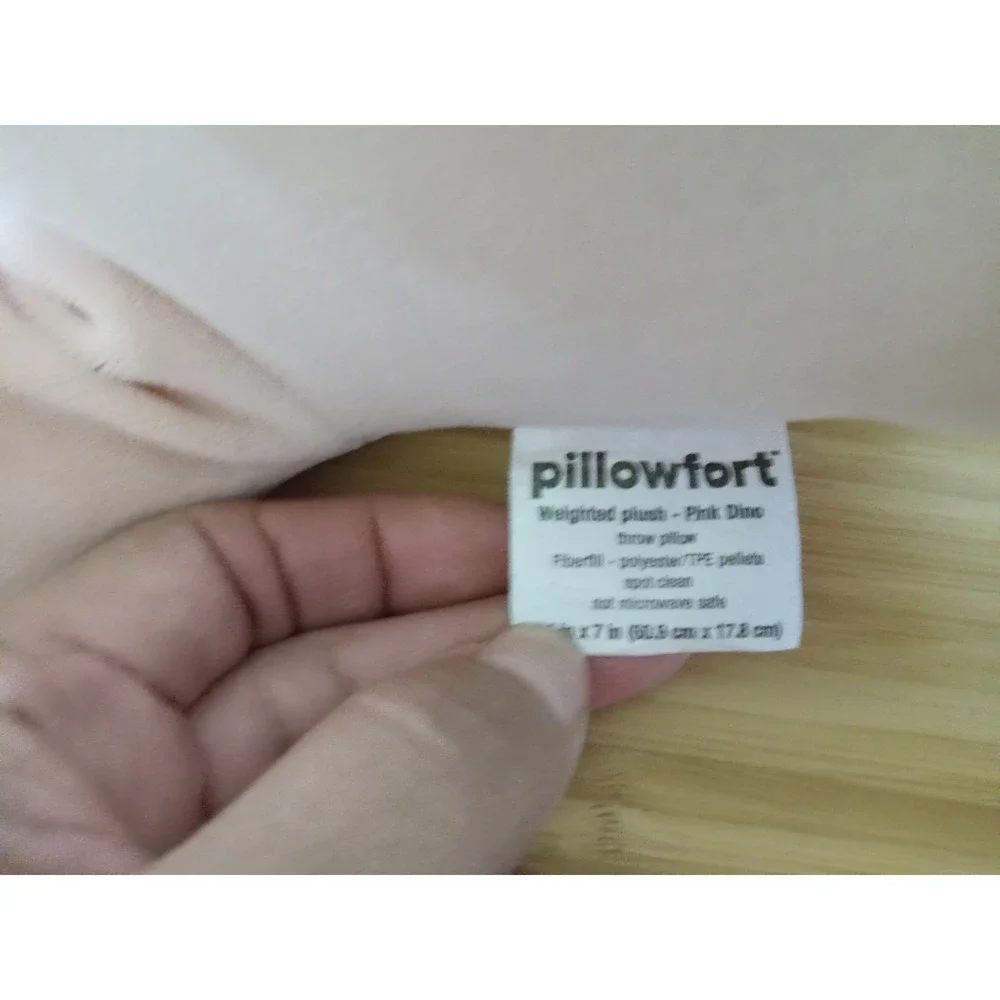 Pillowfort Weighted Plush Pink Dino Dinosaur Throw Pillow Target‎ Sensory Toy